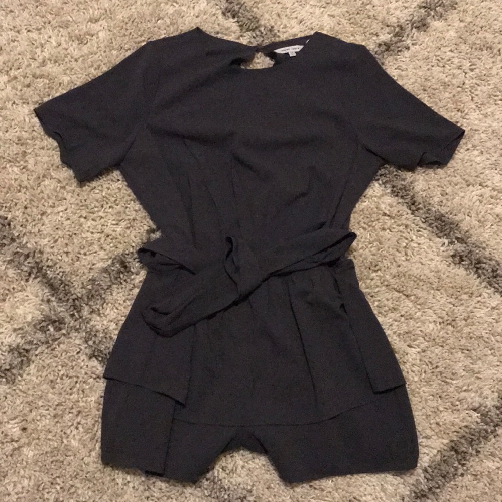VICI size medium grey chiffon Romper